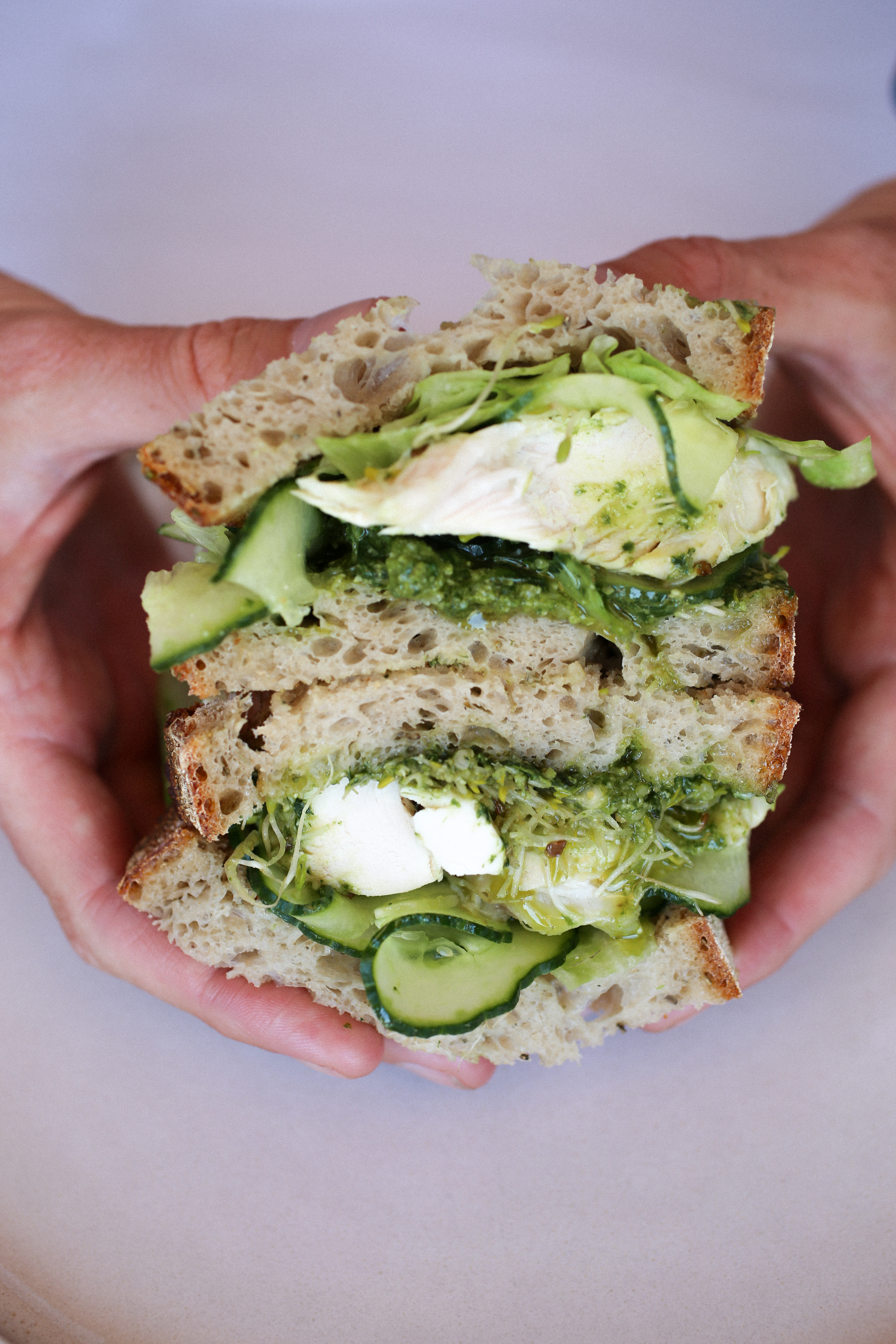 Pesto chicken sandwich - Royal Randwick